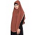 Premium Instant Hijab- Rust color
